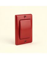 Atom 1-Gang Toggle Light Switch Wall Plate (synthetic illustration; no displayed measurements)