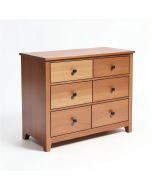 Rowan Valley Arden 6 Drawer Double Dresser (synthetic illustration; no displayed measurements)