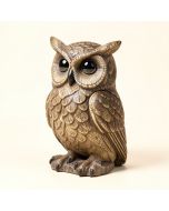 Scholarly Owl Statue (synthetic illustration; no displayed measurements)