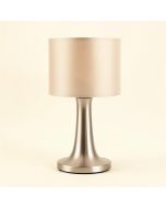 Daphyne 21 '' Nickel Table Lamp With Usb (synthetic illustration; no displayed measurements)