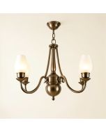 Meinhardt 3-Light Shaded Classic / Traditional Chandelier (synthetic illustration; no displayed measurements)