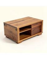 Mcdonnell Solid Wood Coffee Table With Storage (synthetic illustration; no displayed measurements)
