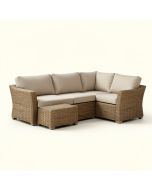 Gaskins 4 Piece Rattan Sofa Seating Group With Cushions (synthetic illustration; no displayed measurements)