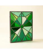 Starburst Window Panel (synthetic illustration; no displayed measurements)