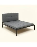 Empire Tufted Upholstered Low Profile Platform Bed (synthetic illustration; no displayed measurements)