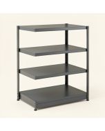 4 - Shelf Storage Cabinet (synthetic illustration; no displayed measurements)