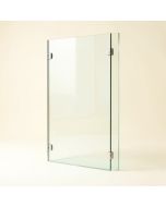 Platinum Linea 34 '' W X 72 '' H Screen Frameless Fixed Glass Panel With Clear Max Technology (synthetic illustration; no displayed measurements)