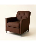 Tuule 19.7 '' Wide Tufted Linen Swivel Armchair (synthetic illustration; no displayed measurements)