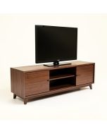 Tylor Solid Wood Entertainment Center For Tvs Up To 28 '' (synthetic illustration; no displayed measurements)