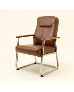 Rhudy Genuine Leather Conference Chair (synthetic illustration; no displayed measurements)