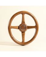 Wood Ship Steering Wheel Décor (synthetic illustration; no displayed measurements)