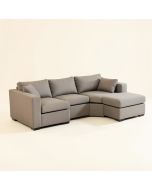 Pelchat 53 '' Wide Reversible Sofa & Chaise With Ottoman (synthetic illustration; no displayed measurements)