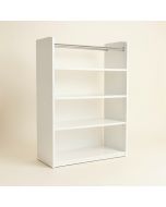 Shelving (synthetic illustration; no displayed measurements)