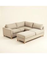 Amselmo 120.5 '' Wide Modular Corner Sectional (synthetic illustration; no displayed measurements)