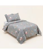 Saunderson 2 Piece Crib Bedding Set (synthetic illustration; no displayed measurements)