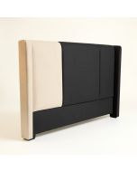 Riley Upholstered Wingback Headboard (synthetic illustration; no displayed measurements)
