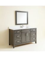 Hartell 60 '' Double Bathroom Vanity Set (synthetic illustration; no displayed measurements)