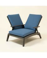 Dalen Outdoor Reclining Chaise Lounge With Cushion (synthetic illustration; no displayed measurements)