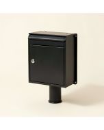 Lettersentry Locking Mailbox With Post Included (synthetic illustration; no displayed measurements)