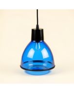 Gearoid 4.5 '' H X 3.25 '' W Glass Empire Pendant Shade ( Screw On ) In Blue (synthetic illustration; no displayed measurements)