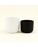Jenneke 2 Piece Ceramic Pot Planter Set (synthetic illustration; no displayed measurements)