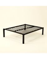 Aahil Metal Platform Bed (synthetic illustration; no displayed measurements)