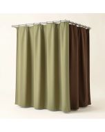 Docia Solid Color Single Shower Curtain (synthetic illustration; no displayed measurements)