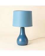 Aitkin 28 '' Blue Table Lamp Set With Usb (synthetic illustration; no displayed measurements)