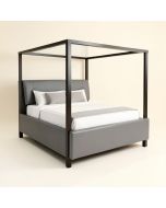 Atac Queen Low Profile Four Poster Bed (synthetic illustration; no displayed measurements)