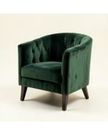 Tufted Velvet Side Chair (synthetic illustration; no displayed measurements)