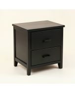 Abarca 2 - Drawer Nightstand In Black (synthetic illustration; no displayed measurements)