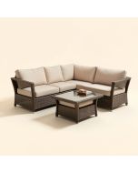 Baela Patio 3 Piece Seating Group With Cushions (synthetic illustration; no displayed measurements)