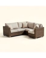 Baran Outdoor 4 Piece Sofa Seating Group With Cushions (synthetic illustration; no displayed measurements)