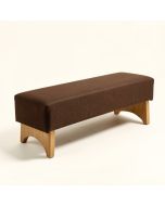 Ariyeh Upholstered Wood Bench (synthetic illustration; no displayed measurements)