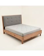 Curtrina Twin Tufted Upholstered Platform Bed (synthetic illustration; no displayed measurements)
