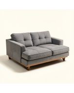 Callan Full 59.84 '' Wide Tufted Back Convertible Sofa (synthetic illustration; no displayed measurements)