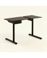 Hann Height Adjustable L-Shape Gaming Desk (synthetic illustration; no displayed measurements)