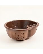 Kraus Kore Square Stainless Steel Wood 3 Piece Colander Set (synthetic illustration; no displayed measurements)