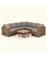 Kenwick 17 Piece Sectional Seating Group With Cushions (synthetic illustration; no displayed measurements)