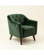 Elisamuel Tufted Velvet Upholstered Side Chair (synthetic illustration; no displayed measurements)
