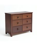 Shaker 6 Drawer Double Dresser (synthetic illustration; no displayed measurements)
