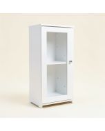 23.5 '' W X 31.5 '' H X 12 '' D Free-Standing Bathroom Cabinet (synthetic illustration; no displayed measurements)