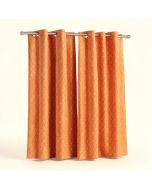 Pattern Iv Geometric Semi-Sheer Thermal Rod Pocket Single Curtain Panel (synthetic illustration; no displayed measurements)