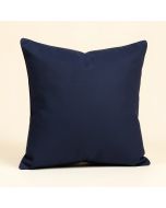 Navy Throw Pillow (synthetic illustration; no displayed measurements)