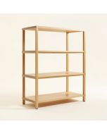 Svante 44 '' H X 47.2 '' W Steel Etagere Bookcase (synthetic illustration; no displayed measurements)