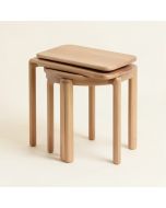 Cayetana Drum 2 Nesting Tables (synthetic illustration; no displayed measurements)