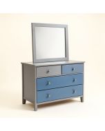 Evanoff 7 Drawer Dresser With Mirror (synthetic illustration; no displayed measurements)