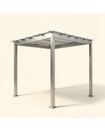 Aluminum Pergola (synthetic illustration; no displayed measurements)