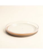 Acrylic Two Tone Cake Platter (synthetic illustration; no displayed measurements)