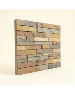 Canyon Ridge Stacked Faux Stone Polyurethane Wall Paneling (synthetic illustration; no displayed measurements)